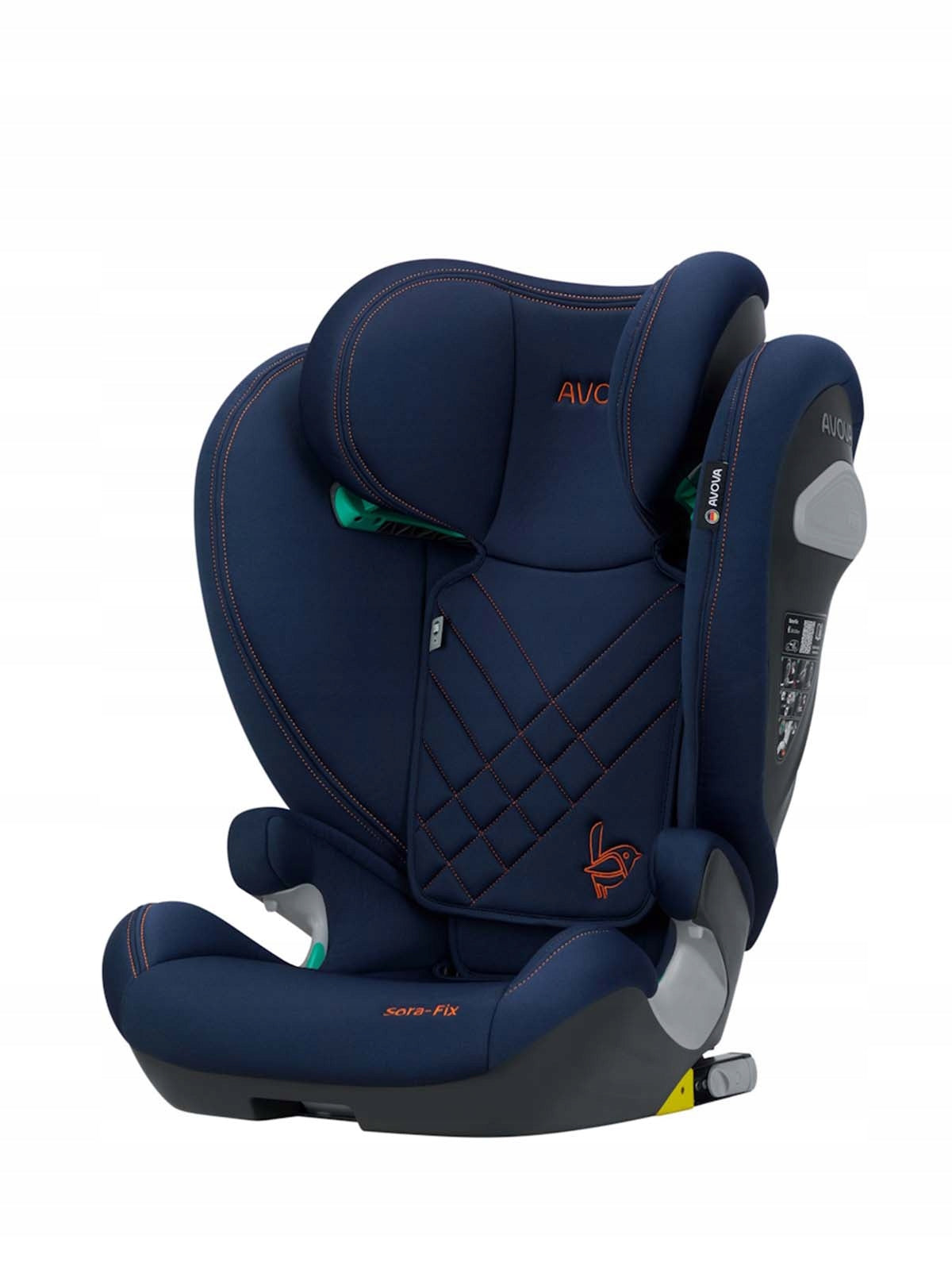Avova Sora-Fix – car seat 100-150 cm – River Blue Manufacturer code 1111003