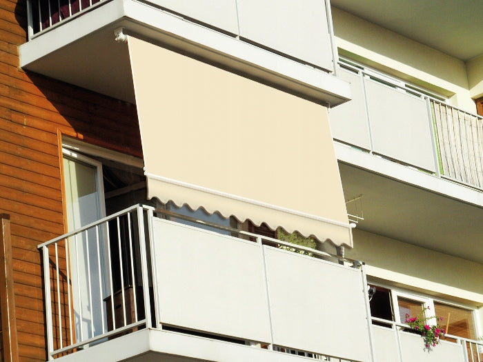 Awning BLIND Terrace Sail Balcony 240x160cm Vertical Sun Protection