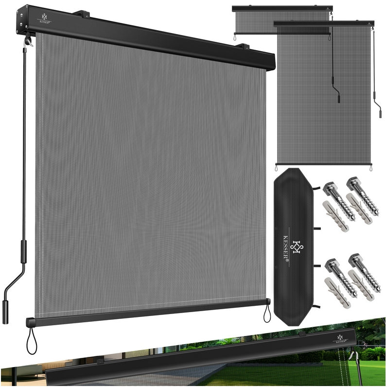 Awning Vertical Roller Blind Outdoor Balcony Sun Protection ANTR 140 x 250 Manufacturer code 4255598337045