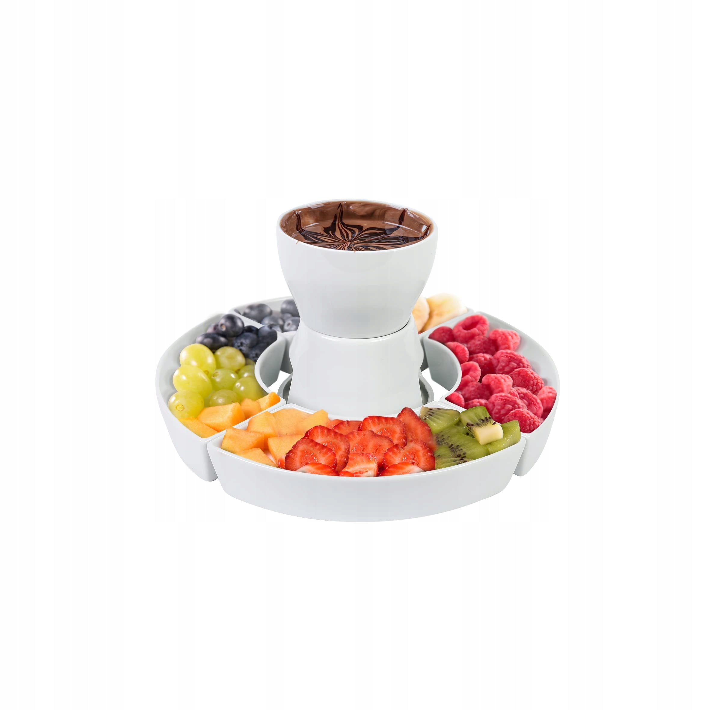 Axentia 133888 chocolate fondue set, dolomite, 6 elements Brand Axentia