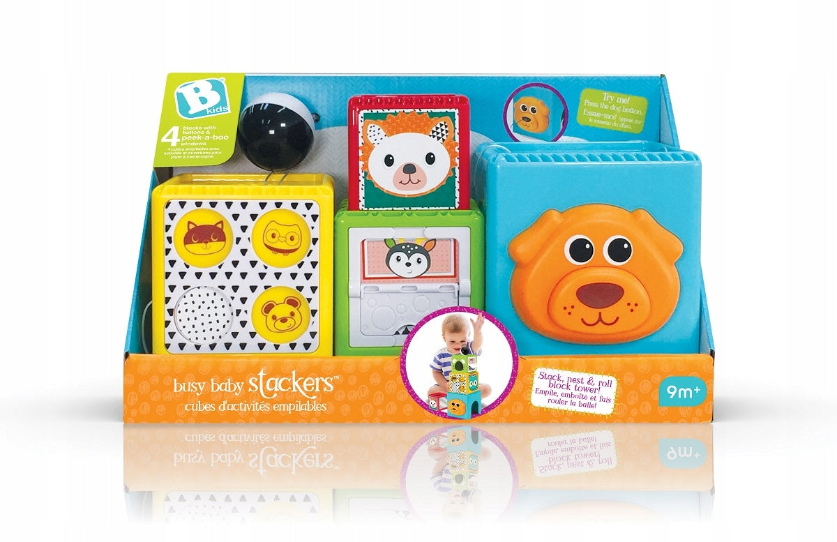 B-Kids Happy blocks for toddlers - pyramid Manufacturer code GXP-777266