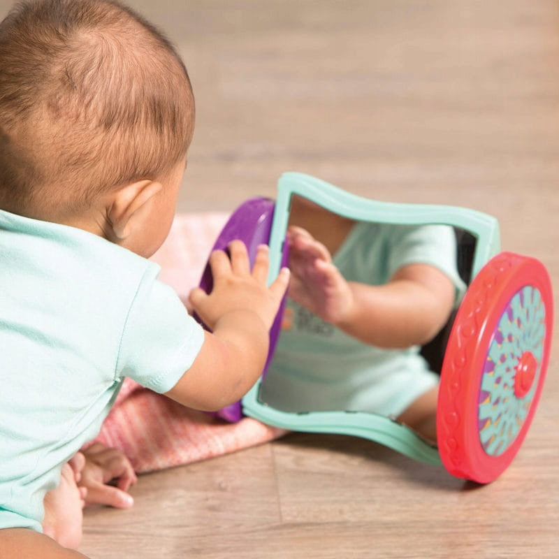 B.TOYS crawling toy Mirror on wheels Brand B.Toys