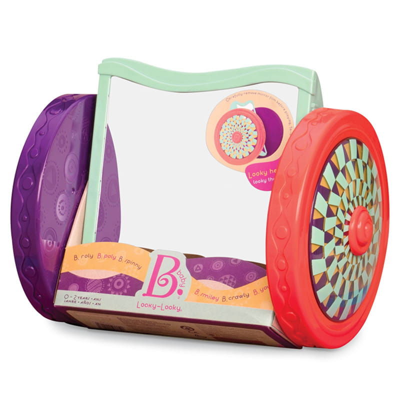 B.TOYS crawling toy Mirror on wheels