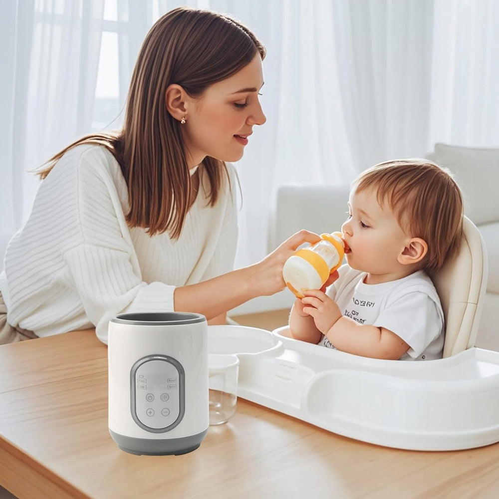BABIES HEATER AND STERILIZER 8IN1 PORTABLE BOTTLE WARMER Packaging status original