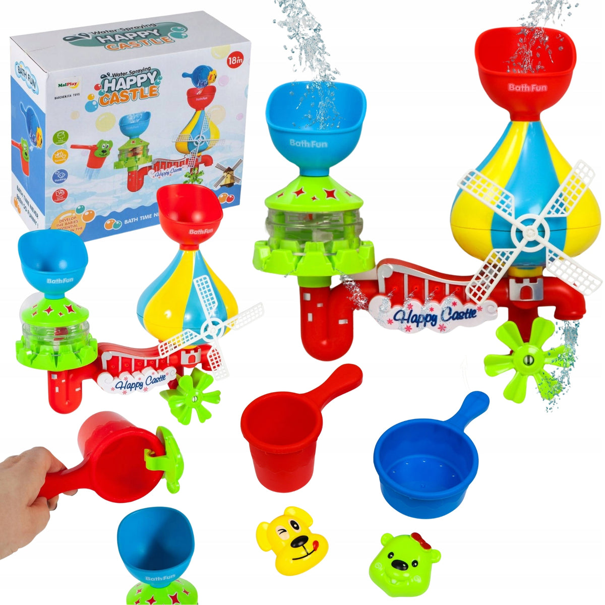 BABY BATHTUB BATH TOY WATER SET WATERFALL SUCTION CUP Manufacturer code 6920177587842