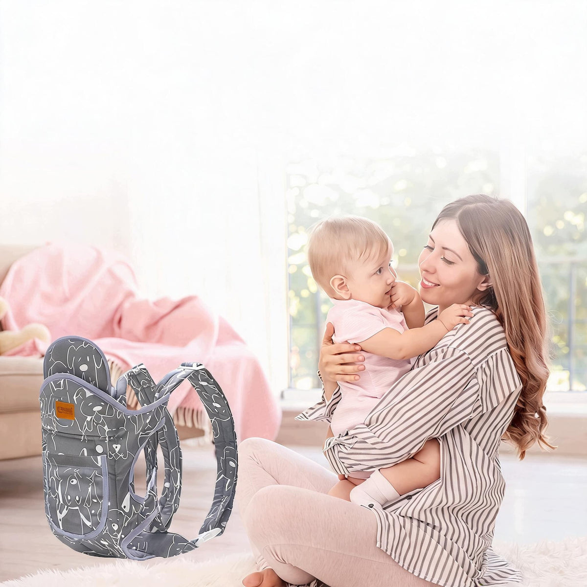 BABY CARRIER ERGONOMIC 20KG ADJUSTABLE HIP BREATHABLE Brand no brand