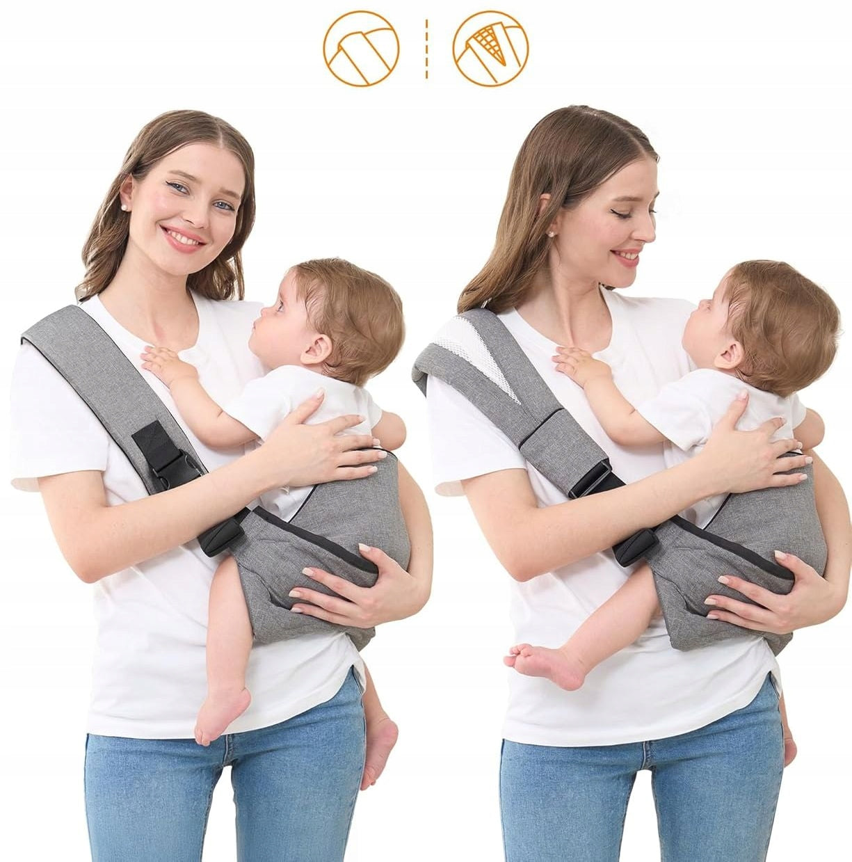 BABY CARRIER HIP CARRIER ADJUSTABLE 6-36 MIN. up TO 20KG YEZ