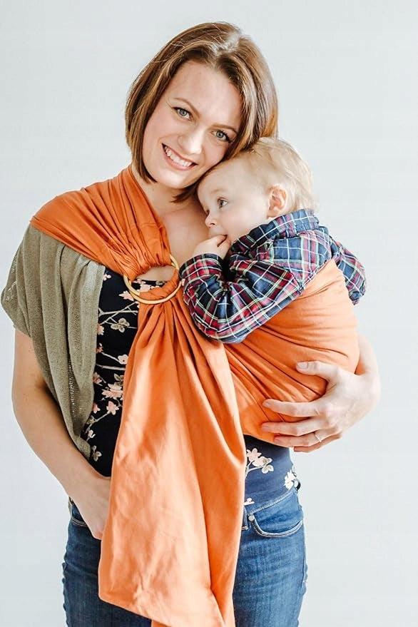 BABY CARRIER SCARF FOR CHILDREN UP TO 15 KG 100% ORGANIC COTTON SHABANA Packaging status damaged