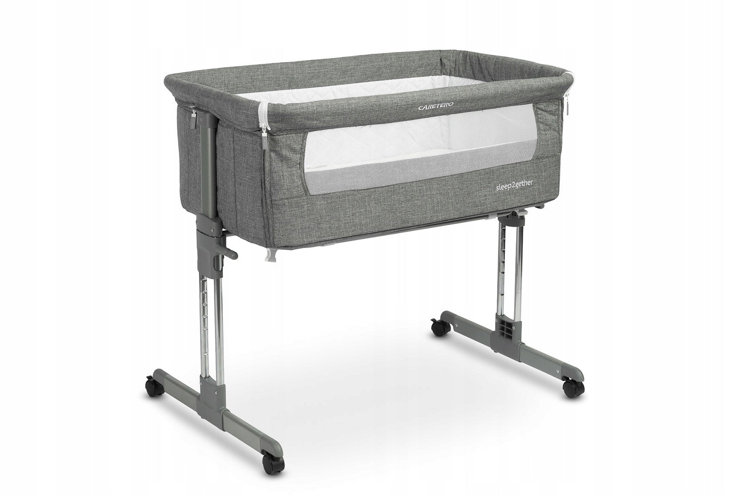 BABY COT TRAVEL COT FREESTANDING 2IN1 WHEELS