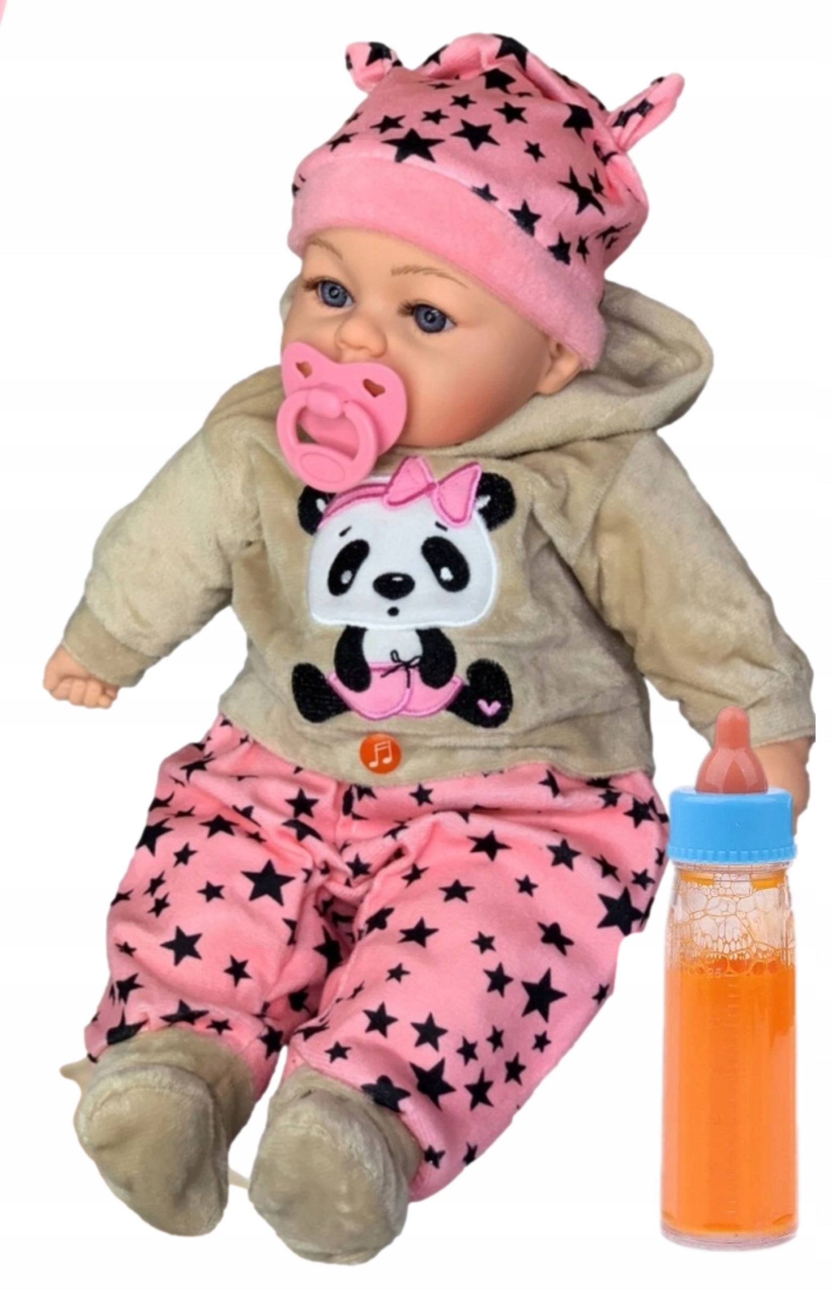 BABY DOLL LIKE ALIVE 45cm TALKS AND SINGS, PACIFIER Packaging status original
