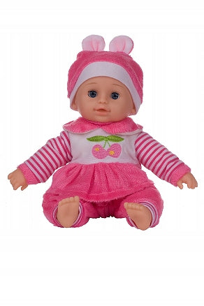 BABY DOLL SPEAKS in Polish CLOSES EYES CHER Brand MarioToys