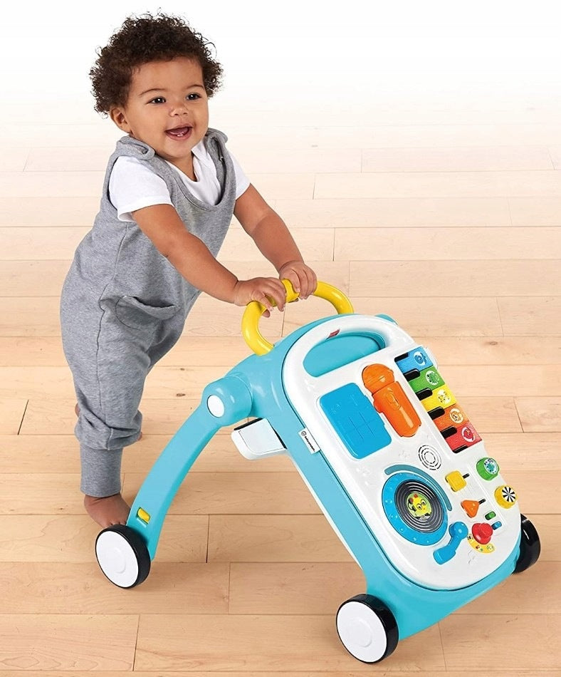BABY EINSTEIN Walker Pusher Interactive Table 4in1 Musical Mix 'N Roll Brand Baby Einstein