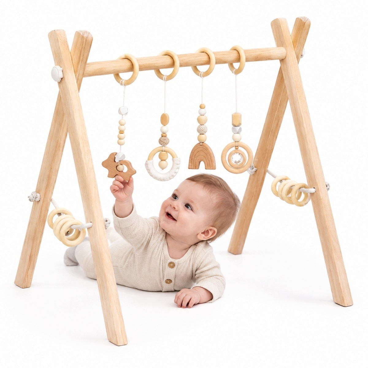 BABY GYM EDUCATIONAL STAND 4 EDUCATIONAL PENDANTS