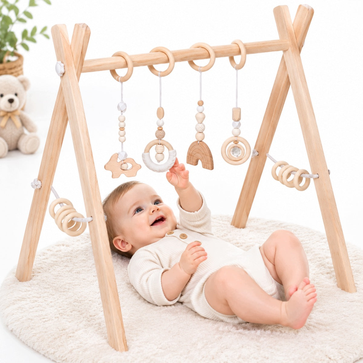 BABY GYM Montessori Educational Baby Headband Stand