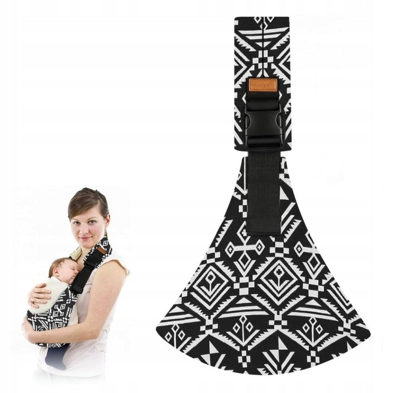BABY HIP CARRIER BREATHABLE ADJUSTABLE BLACK