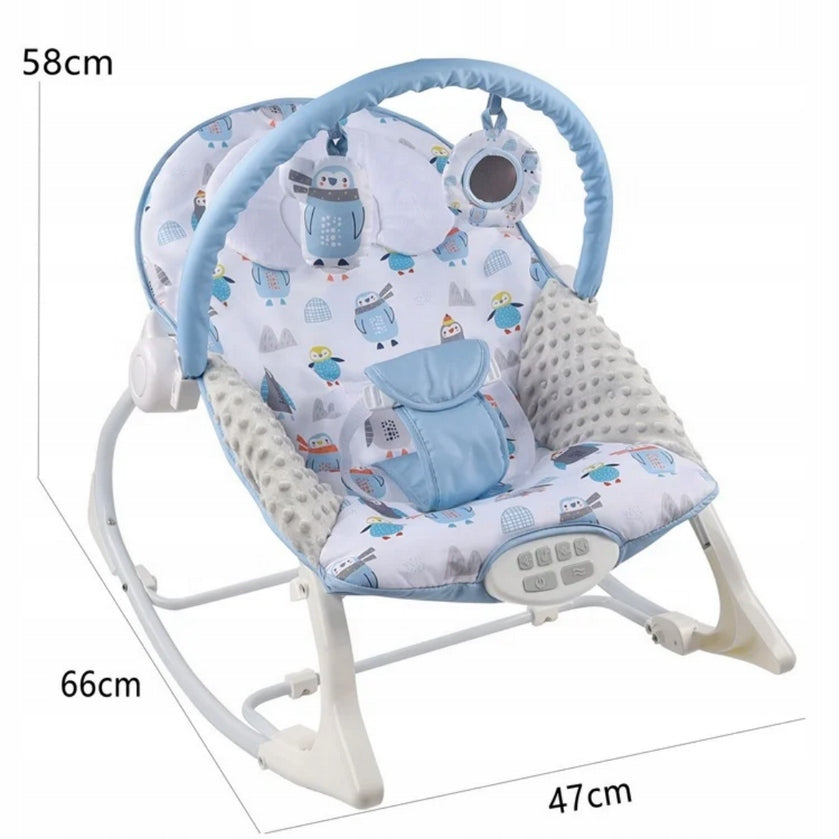 BABY LOUNGER ROCKER CRIB CRADLE VIBRATION TOYS PREMIUM Packaging status original