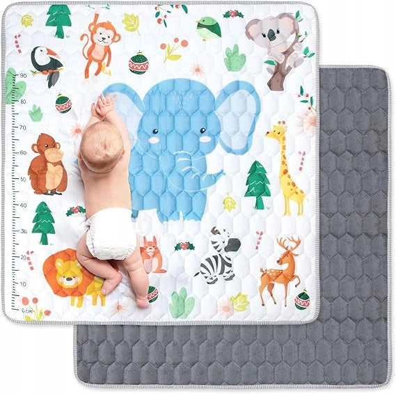 BABY MAT SAFE COTTON NON-SLIP FOLDING BABIES Brand Nowa