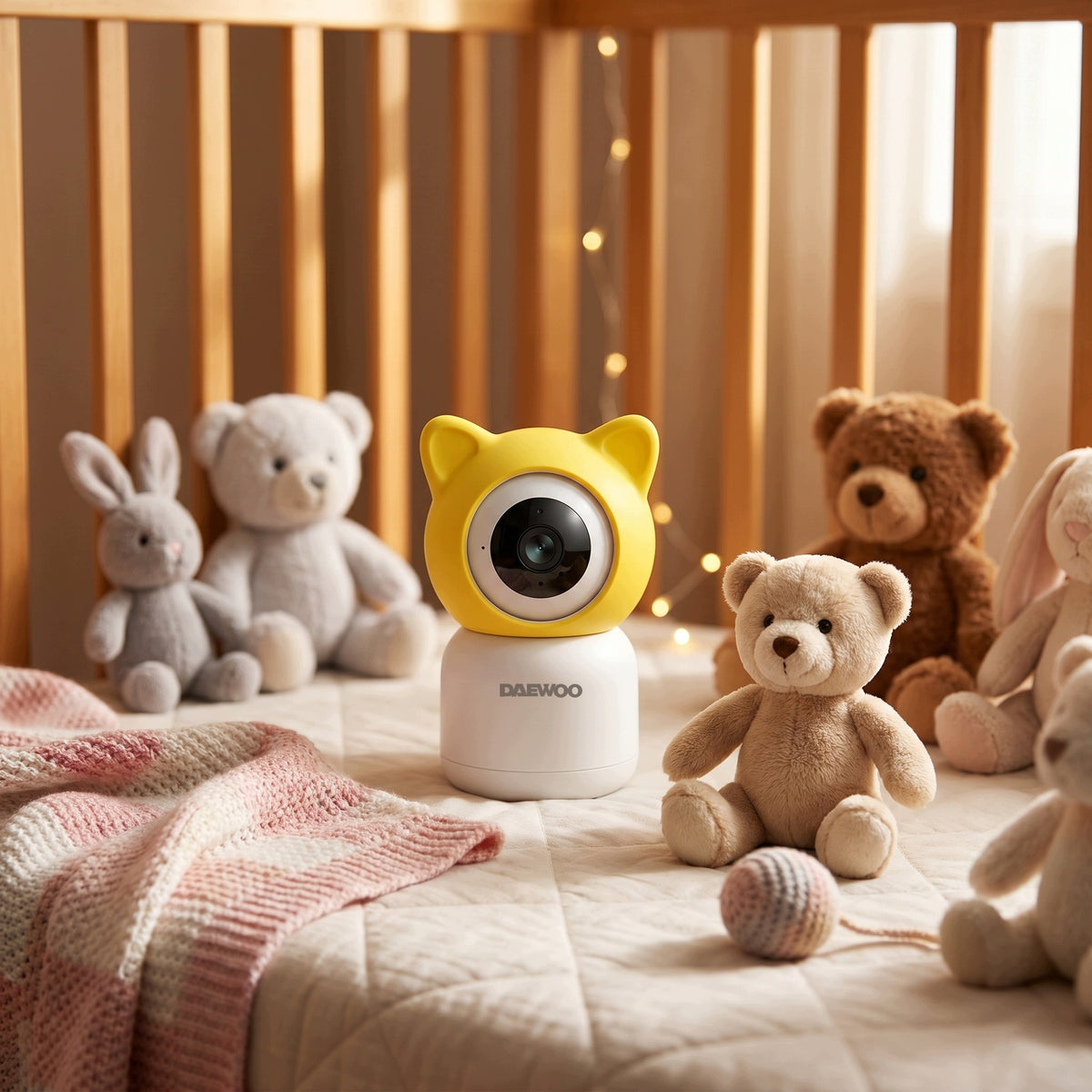 BABY MONITOR BABY CAMERA FULL HD DAEWOO WI-FI SCREEN NIGHT Manufacturer code DKC-BMC47