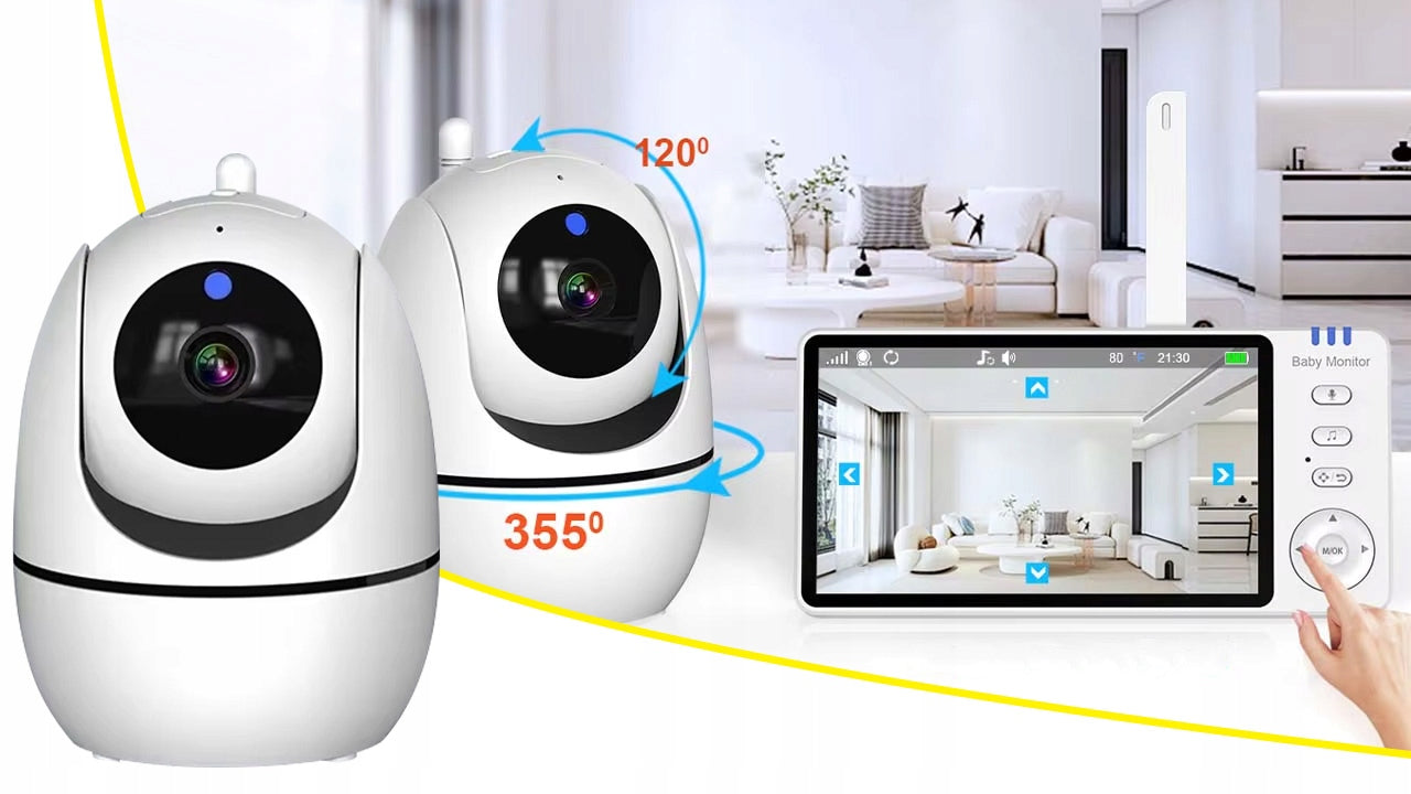 BABY MONITOR LCD DISPLAY 5" HD Manufacturer code ABM600