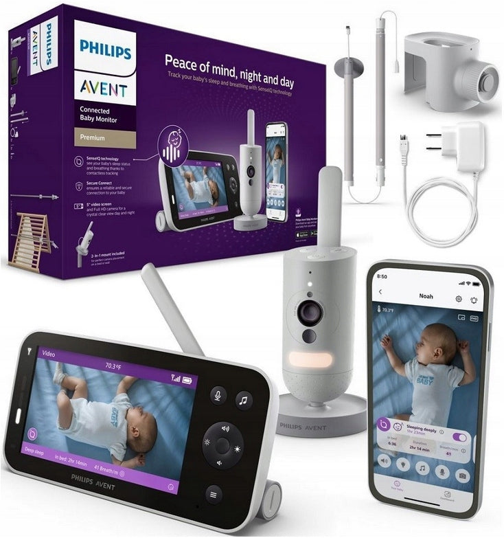BABY MONITOR PHILIPS AVENT SENSEIQ SCD973/26 BREATH TRACKING