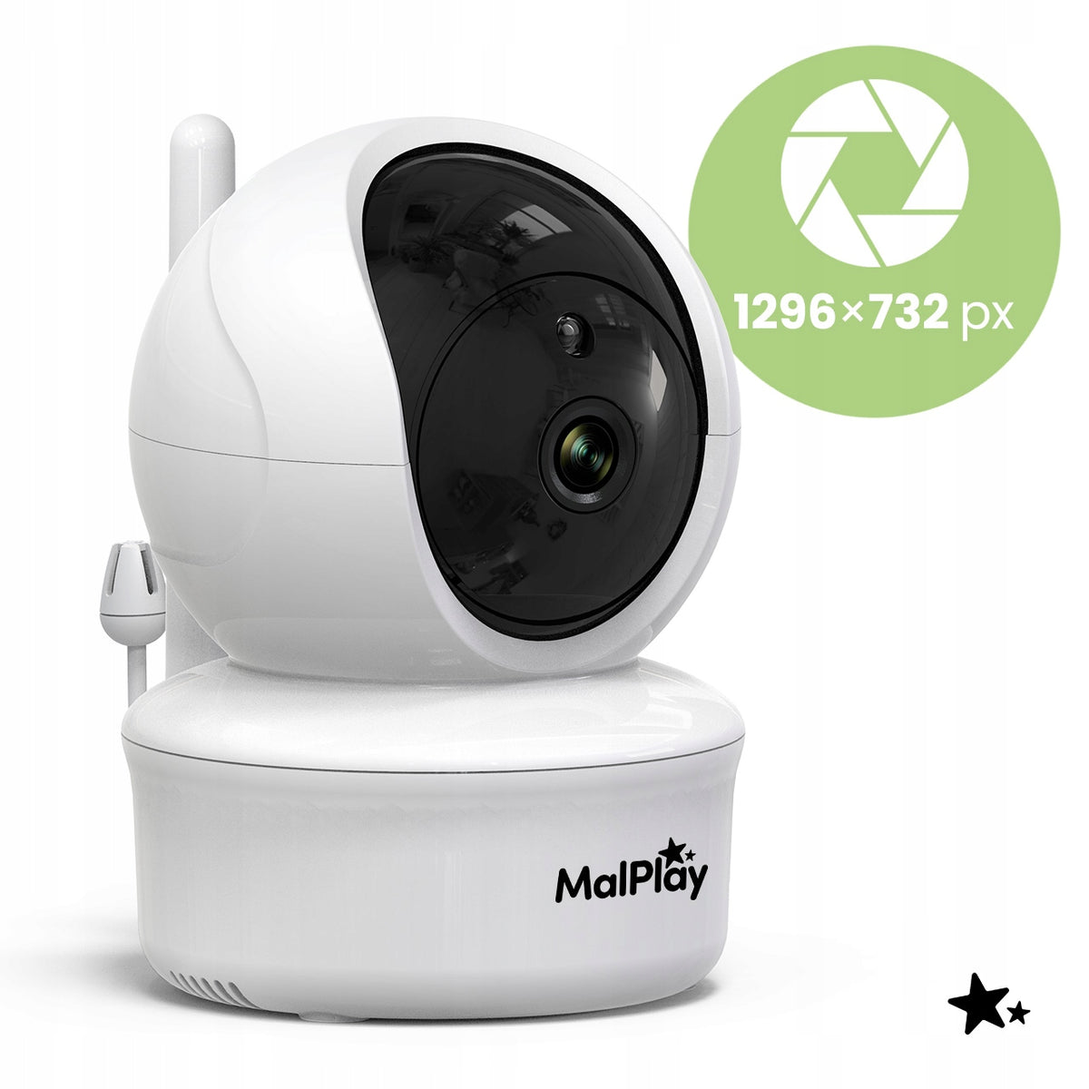 BABY MONITOR WITH CAMERA LIVE MONITOR NIGHT MODE VOX HD LCD 5” Medical device no