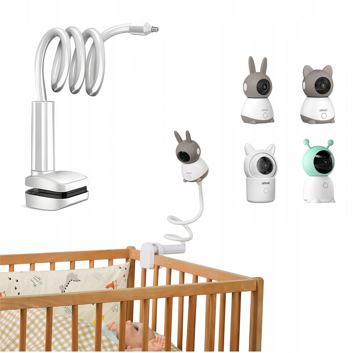 BABY MONITORING HOLDER, 80CM, FLEXIBLE