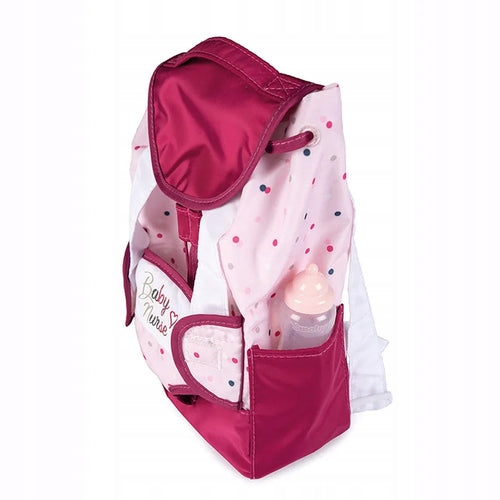 BABY NURSE BACKPACK CARRIER FOR DOLL 3+ SMOBY 220364 Brand Smoby