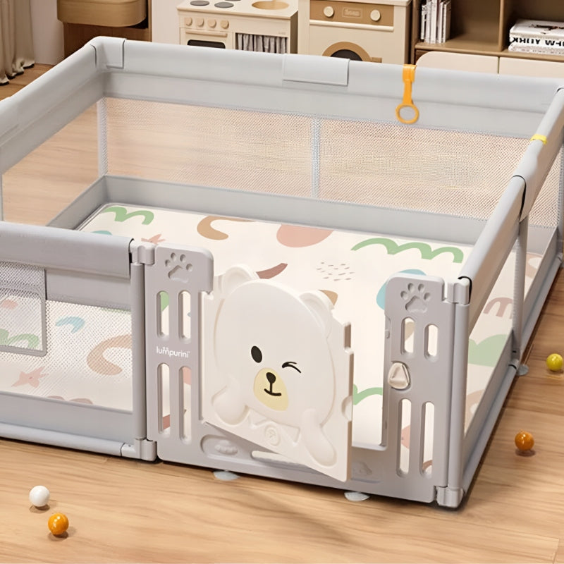 BABY PLAYPEN 120X180 SAFE POOL SQUARE TOYS WITH DOOR Manufacturer code NEW01120
