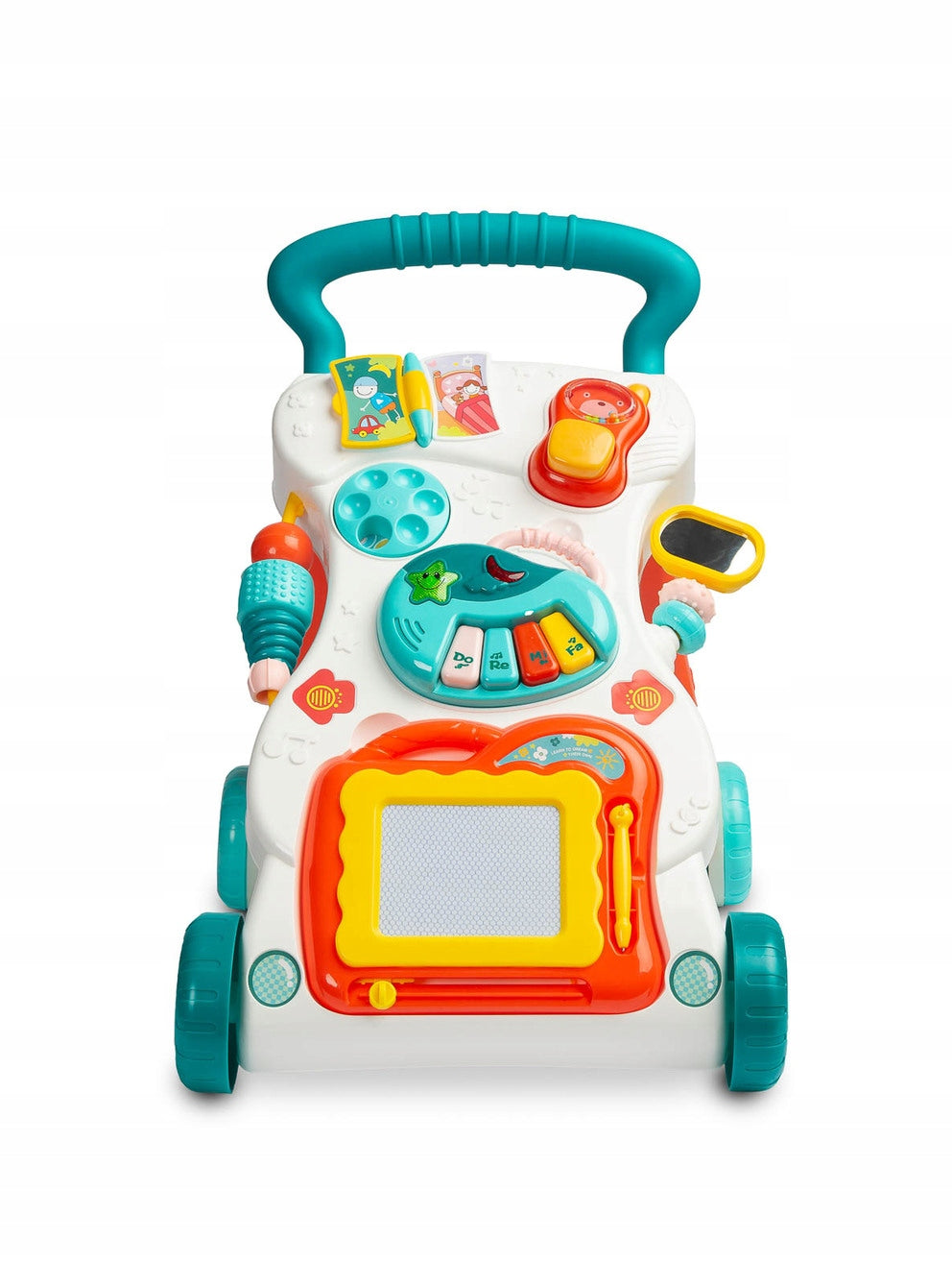 BABY PUSHER WALKER EDUCATIONAL INTERACTIVE MUSICAL EQUESTRIAN TOY Manufacturer code 5908310398020