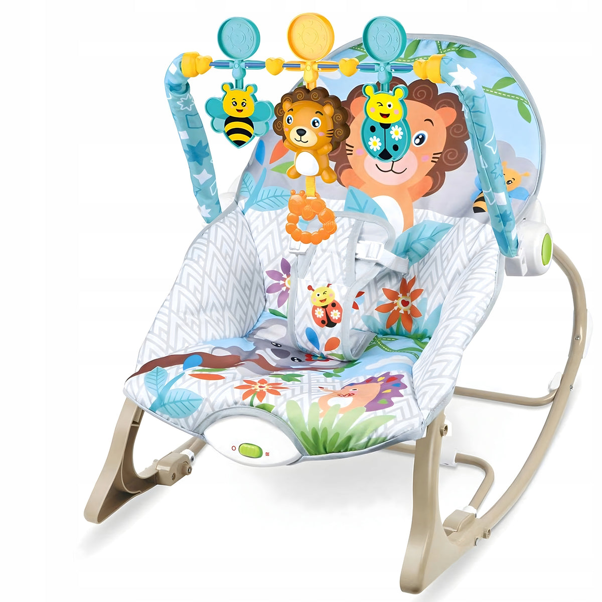BABY ROCKER CHAIR VIBRATION RATTLES Animal Forest Manufacturer code TR102