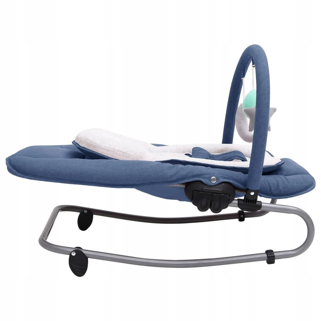 BABY ROCKER NAVY STEEL Color blue