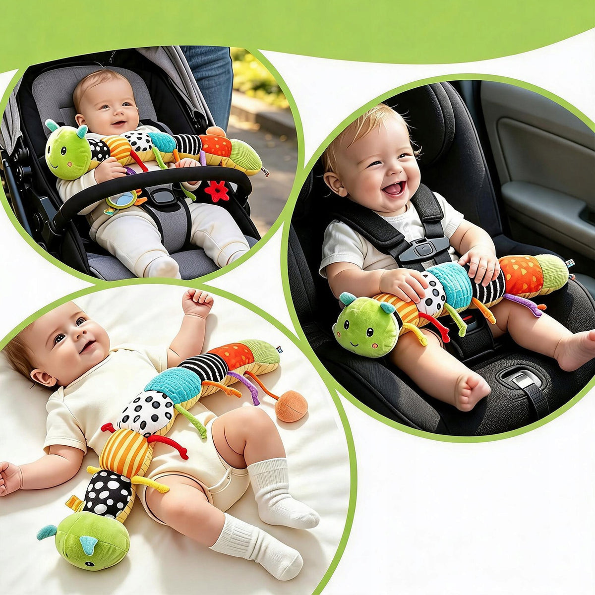 BABY SENSORY TOY MUSICAL PLUSH ANTI-STRESS GIFT Brand no brand