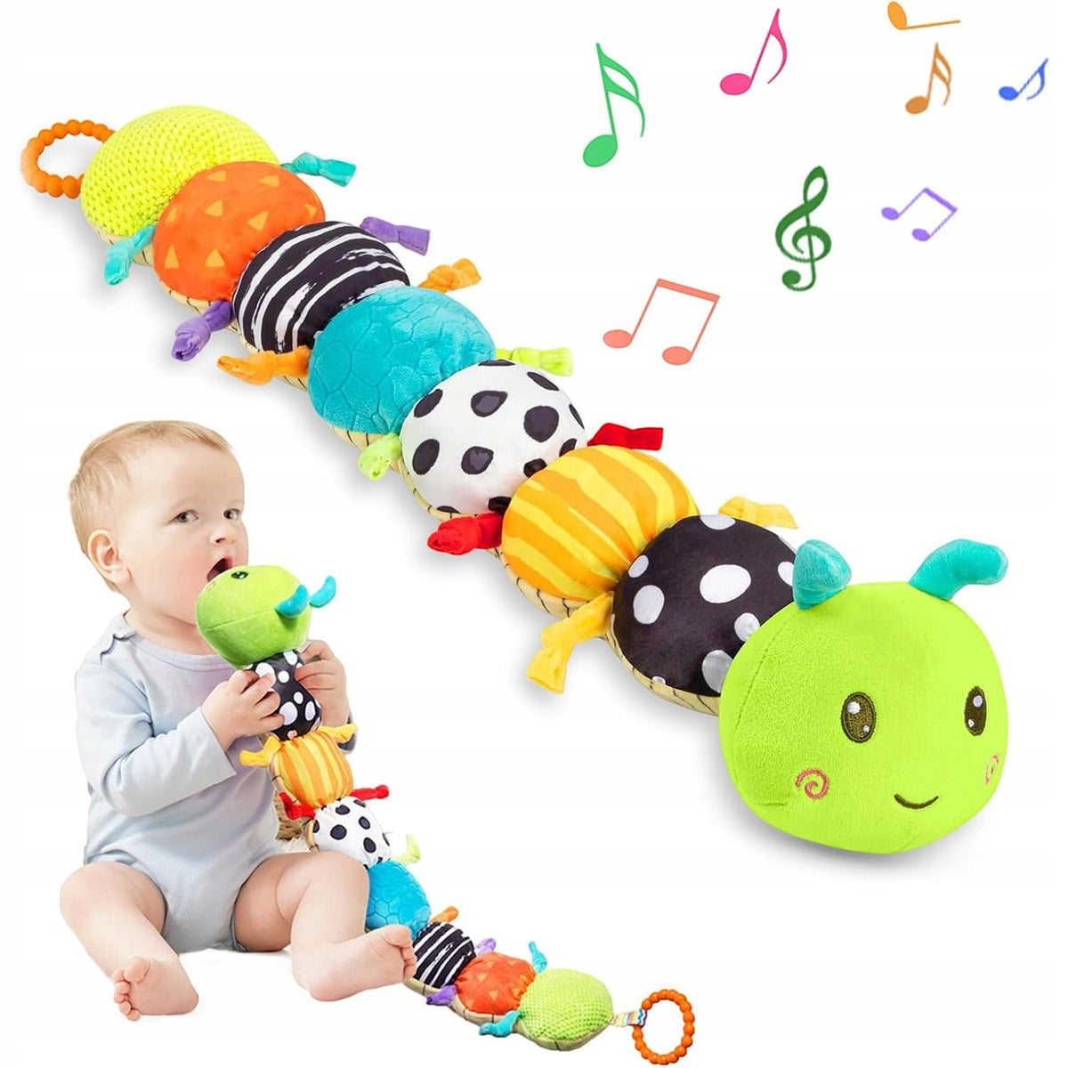 BABY SENSORY TOY MUSICAL PLUSH ANTI-STRESS GIFT