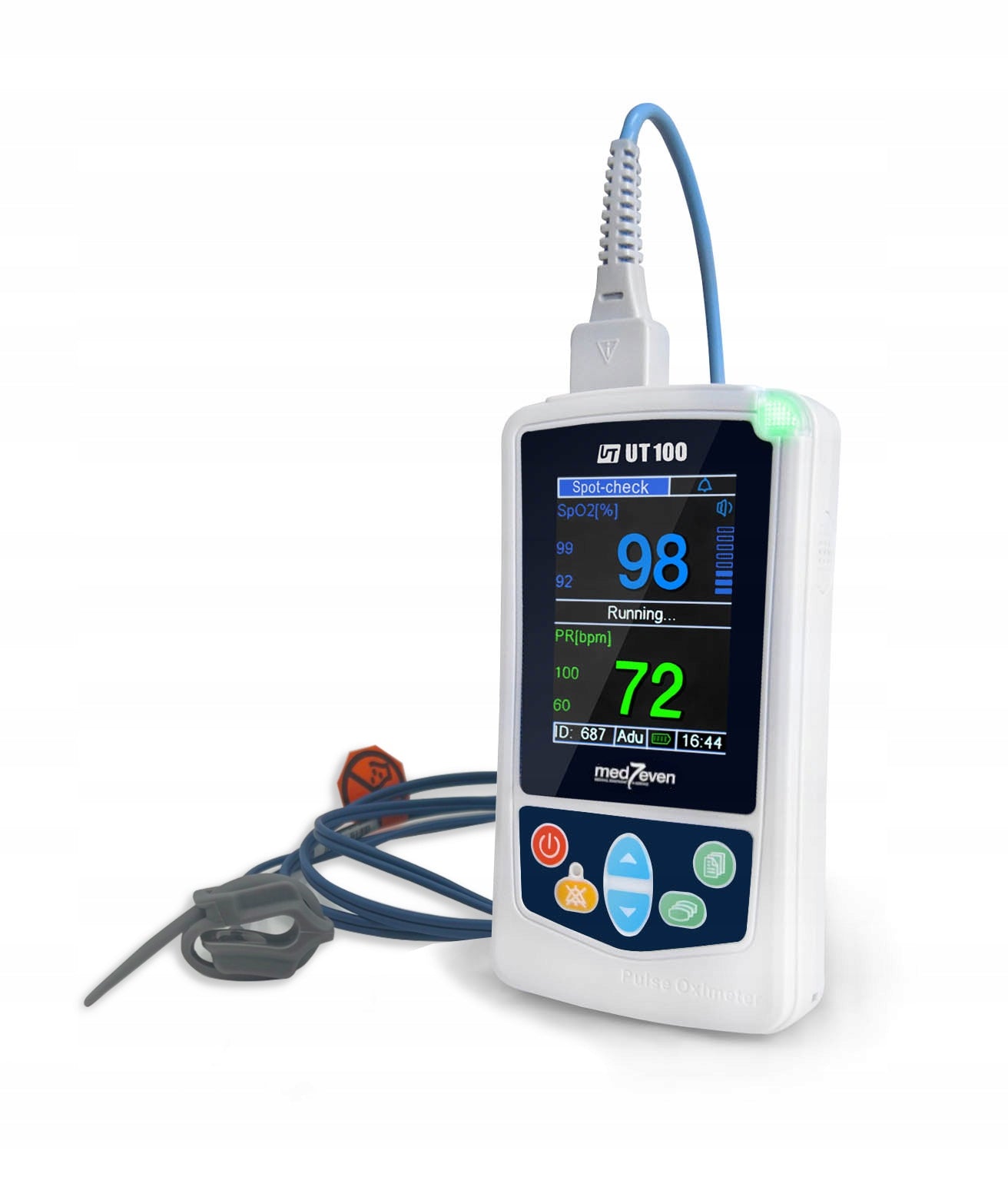BABY SLEEP MONITOR WITH ALARM MEASURING SATURATION PULSE OXIMETER Packaging status original