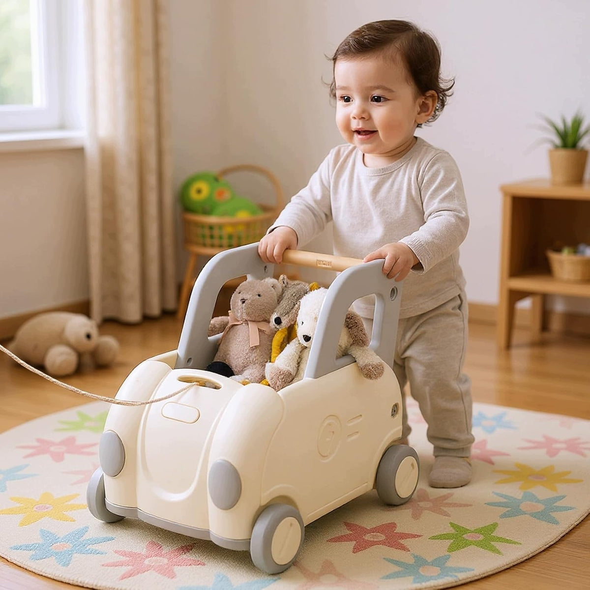BABY STROLLER FOLDING SEAT TOY BOX Brand Costway