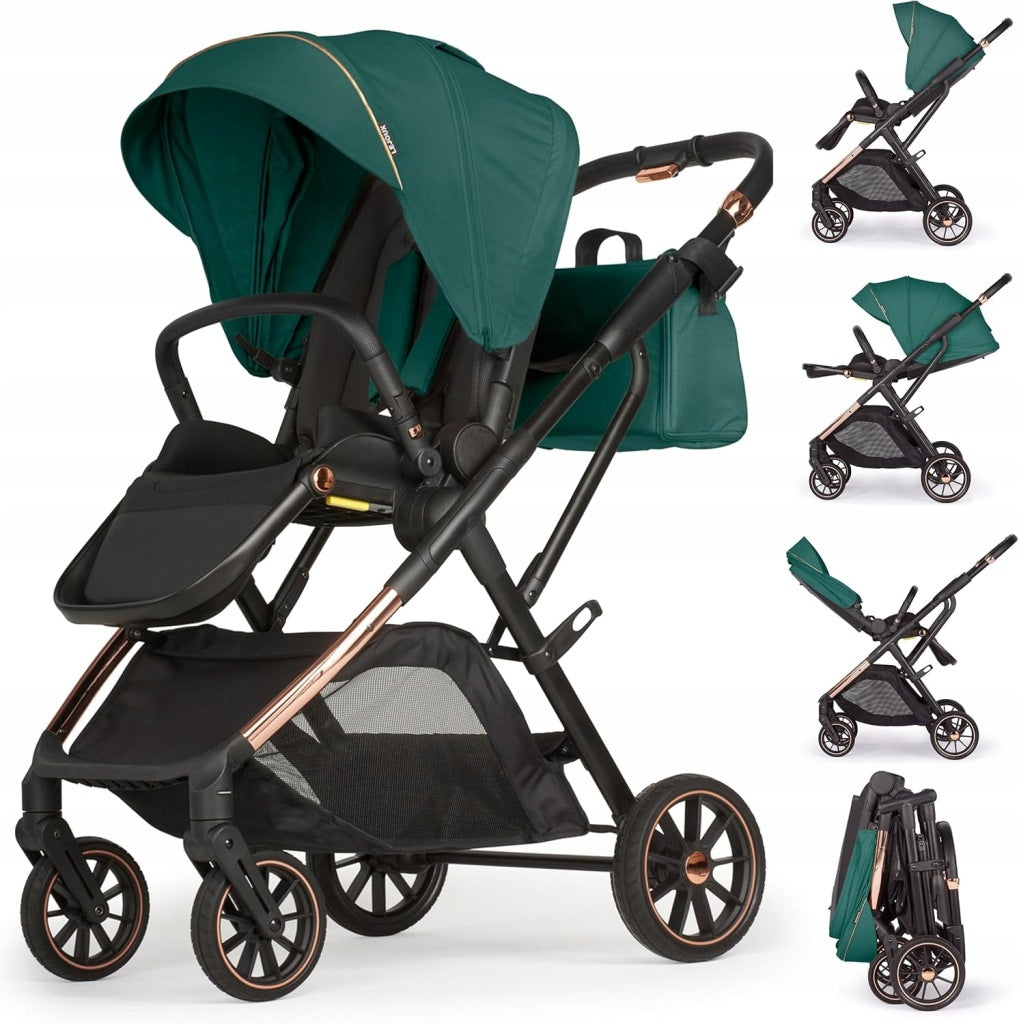 BABY STROLLER LEJOUX+ GREEN COMFORTABLE FUNCTIONAL Brand no brand