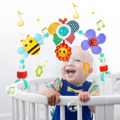 BABY STROLLER PLAY BOW SENSORY RATTLE FOR KIDS GIFT Brand no brand