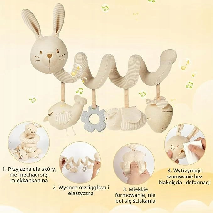 BABY TRAVEL CAR SEAT CRIB TOYS Packaging status original