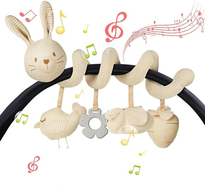 BABY TRAVEL CAR SEAT CRIB TOYS