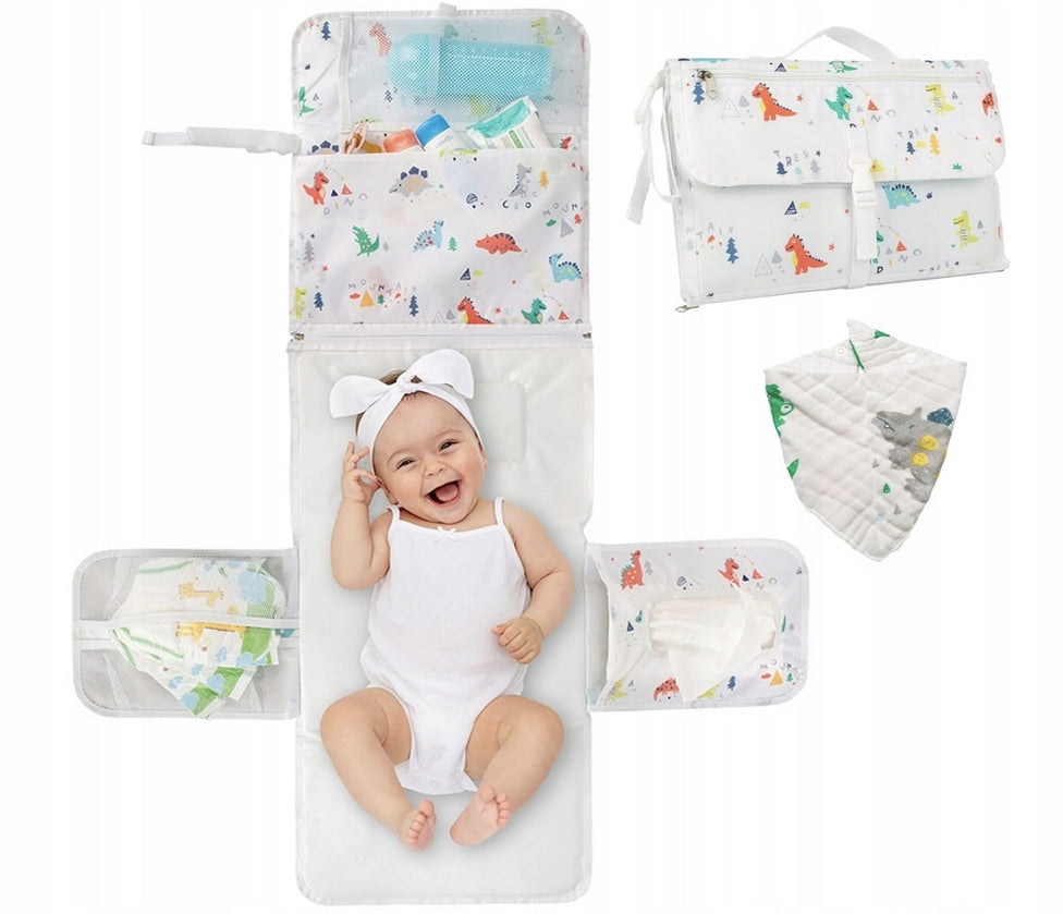 BABY TRAVEL CHANGING TABLE WATERPROOF FOLDING PORTABLE XL MAT