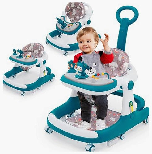 BABY WALKER 3IN1 MULTIFUNCTIONAL WITH BRAKE WHEELS TOYS EDUKA