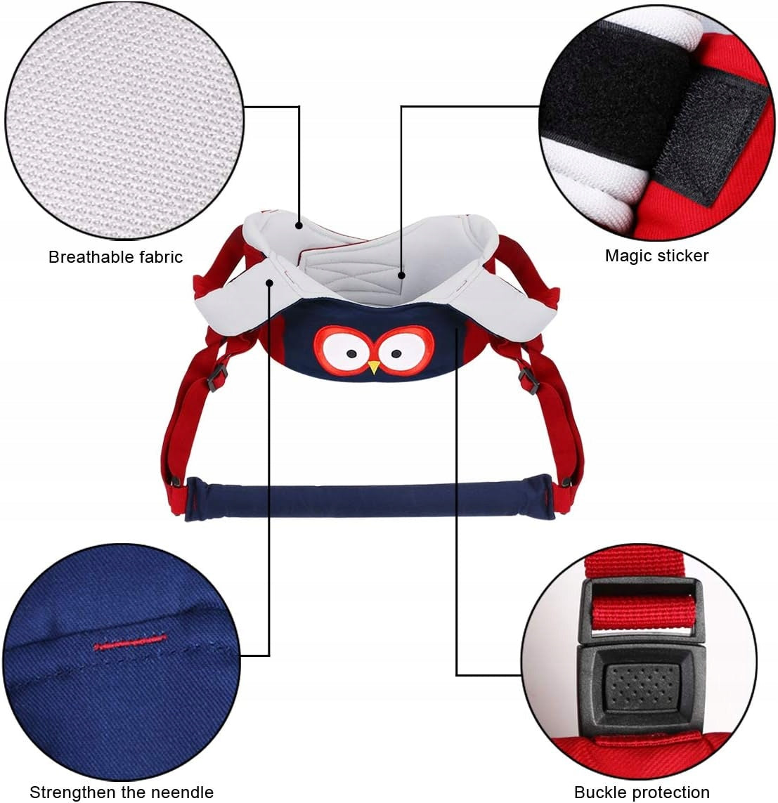 BABY WALKING LEARNING HARNESS ADJUSTABLE SAFE BREATHABLE Manufacturer code 5906958478739