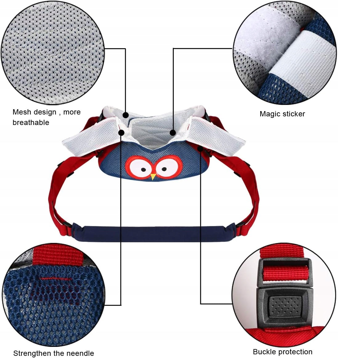 BABY WALKING LEARNING HARNESS ADJUSTABLE SAFE Packaging status original