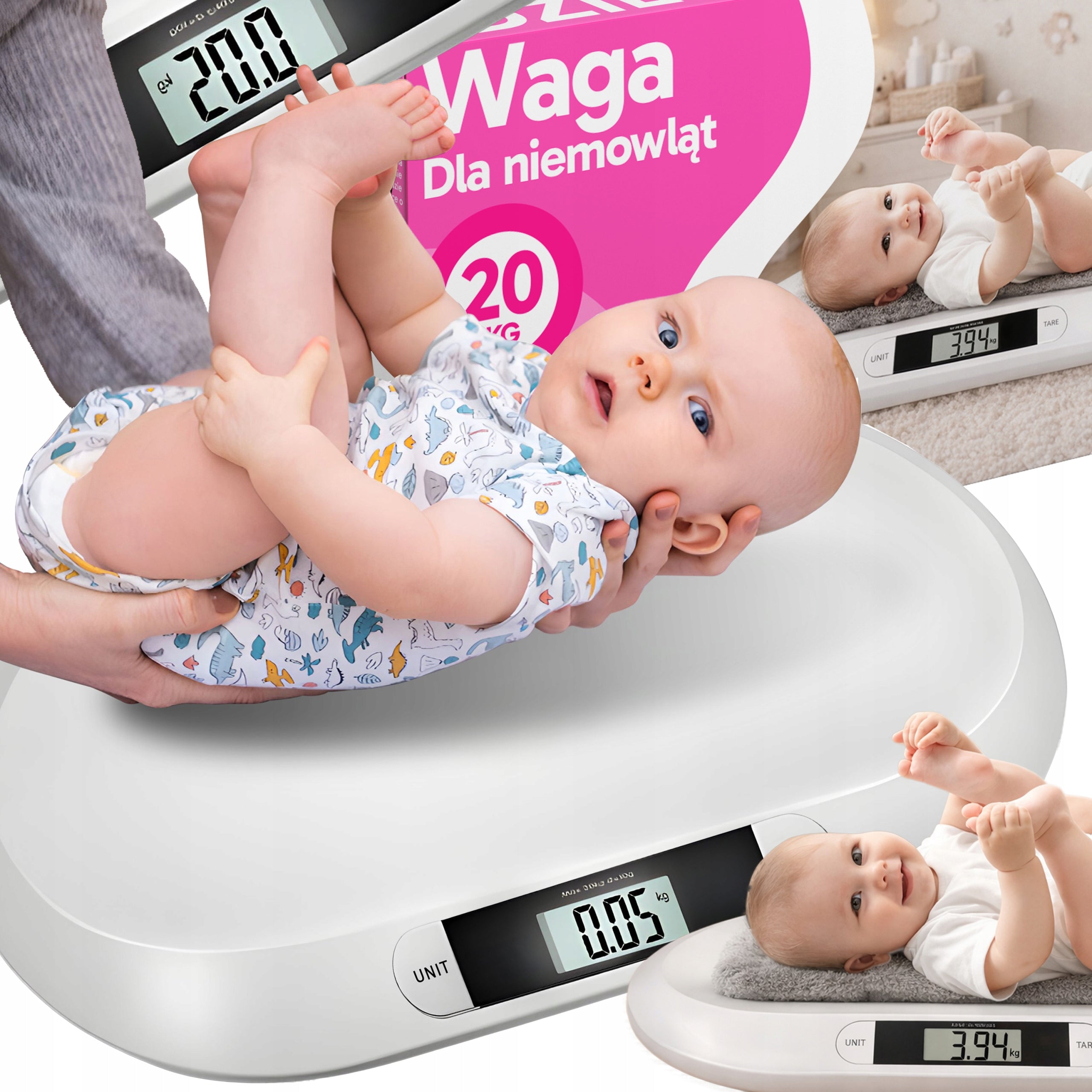 BABY WEIGHT INFANTS UP TO 20KG FOR INFANTS ACCURACY 10g