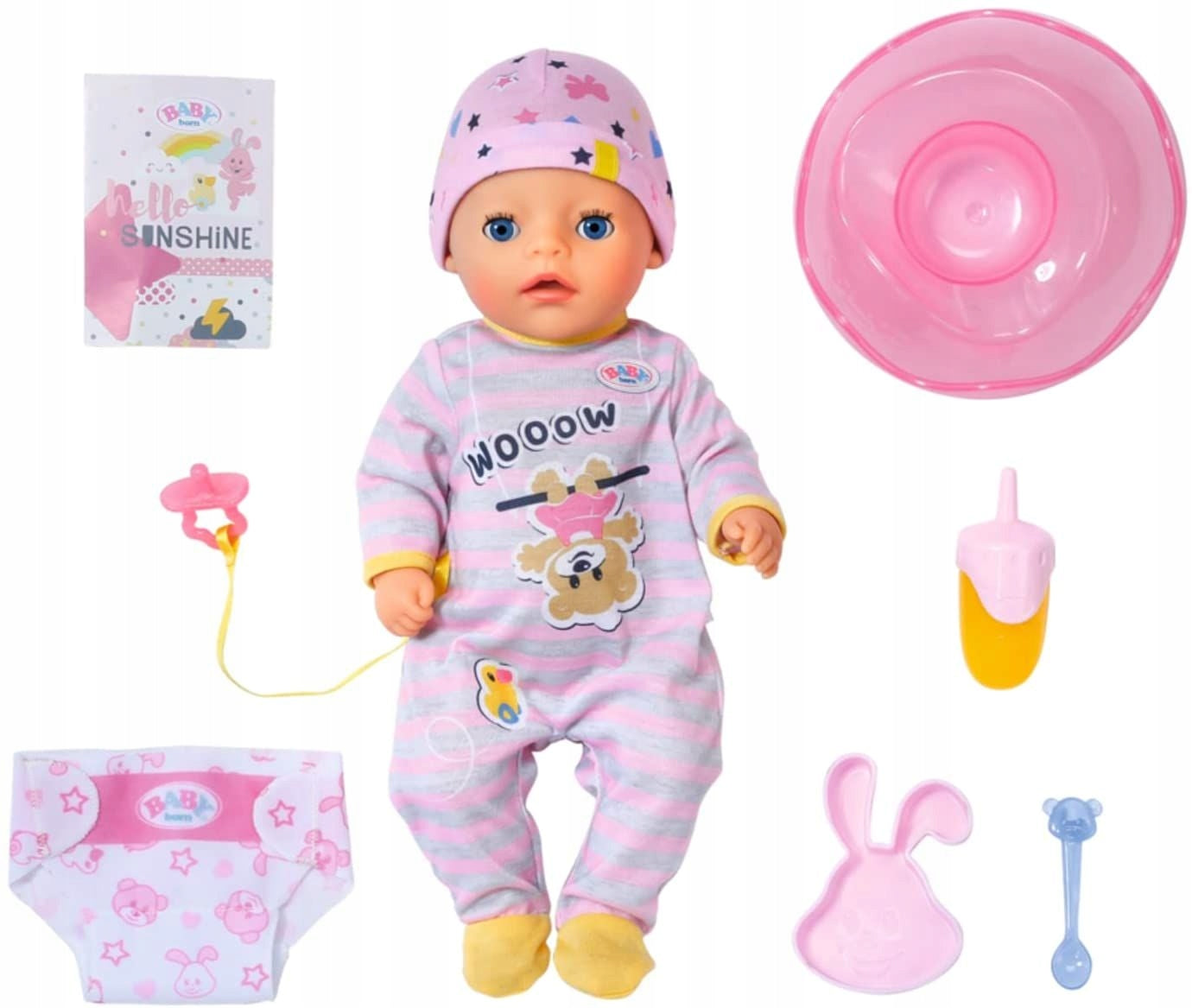 BABY born Little Girl 36 cm Interactive Doll with Accessories Packaging status original
