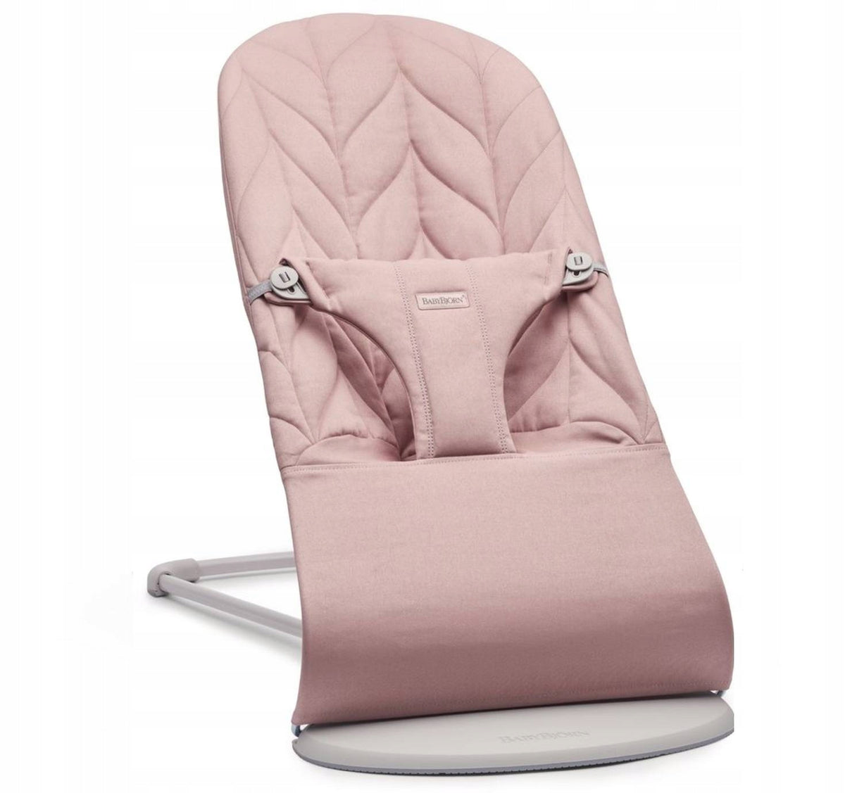 BABYBJORN LOUNGER UP TO 13 KG BLISS WOVEN PETAL QUILT DUTSY PINK