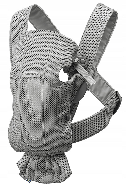 BABYBJORN MINI 3D Mesh Small Baby Carrier Grey