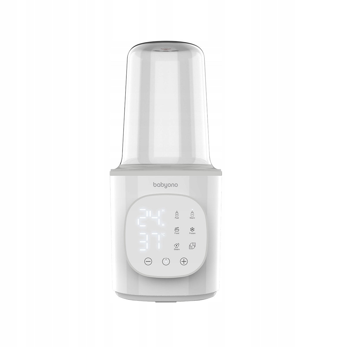 BABYONO ELECTRONIC MILK HEATER STERILIZER TOUCH PANEL 6in1 Manufacturer code 1599