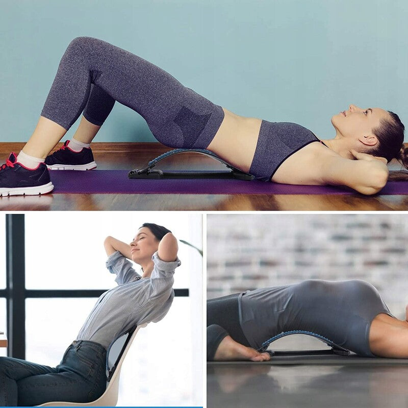 BACK STRETCHING DEVICE BACK PAIN MASSAGER WITH MAGNETS Medical device no