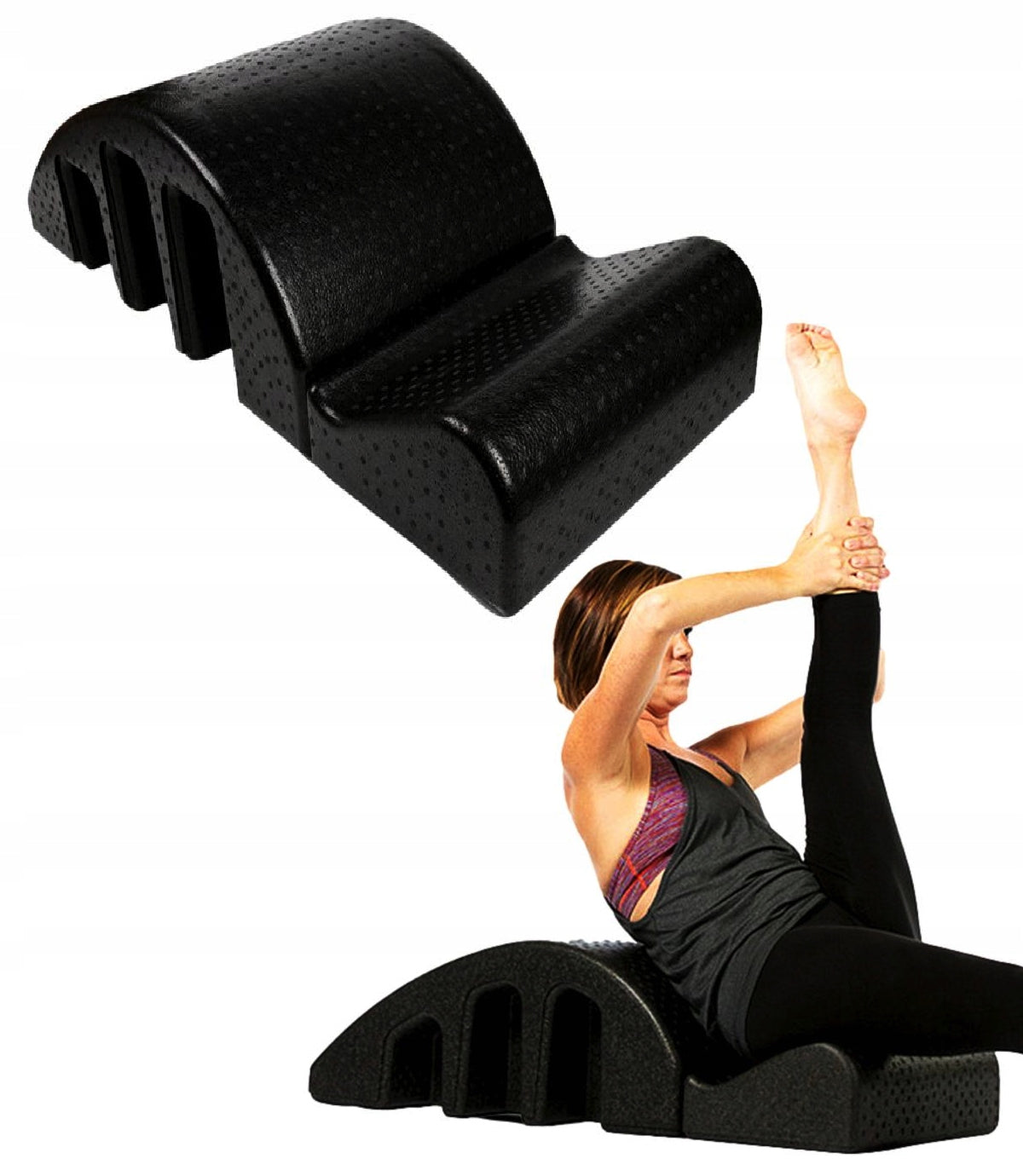 BACK STRETCHING DEVICE, SPINE ARCH CORRECTOR, PILATES EXERCISES Packaging status original